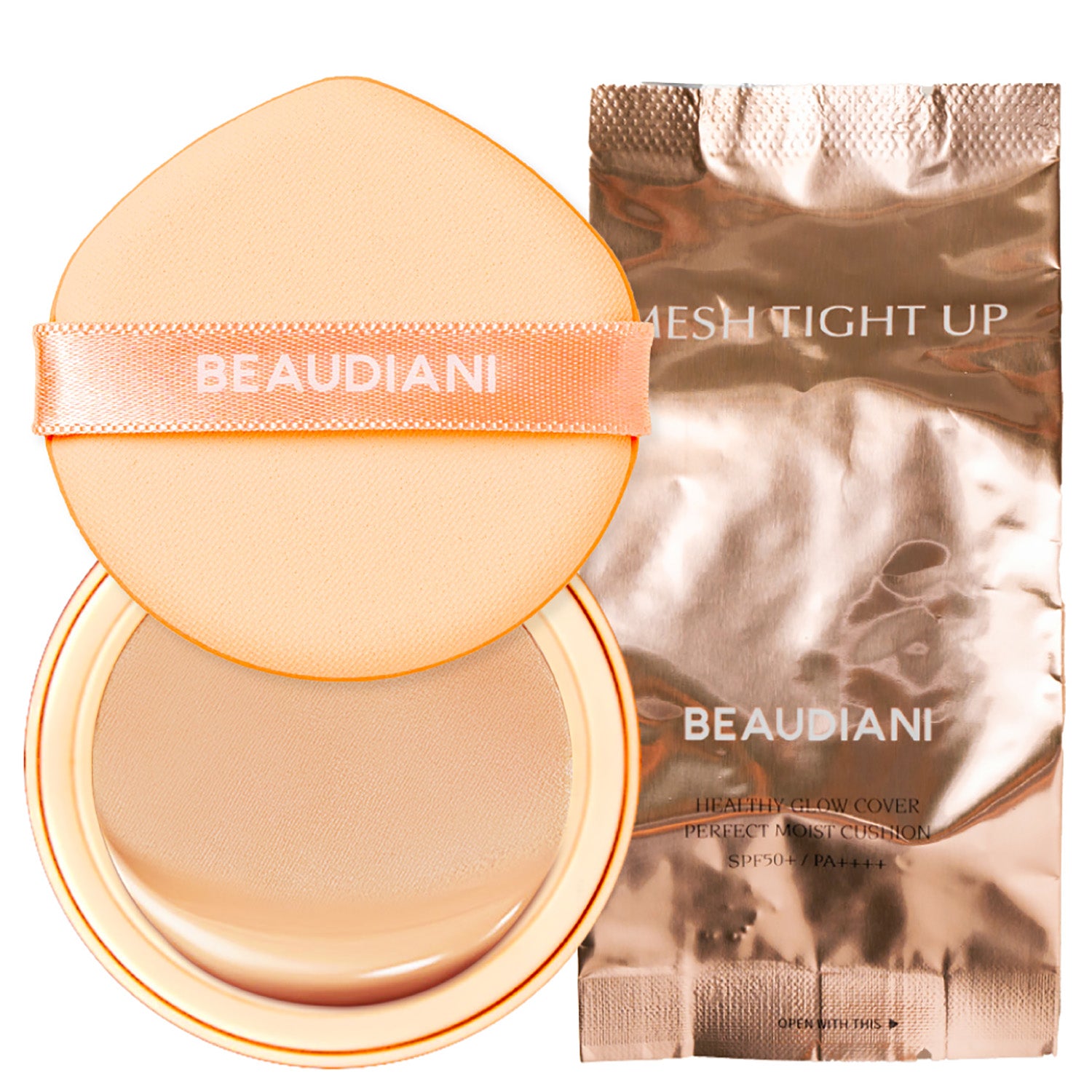 BEAUDIANI Mesh Tight Up Cushion Refill 12g 3 Colors K-beauty makeup product image
