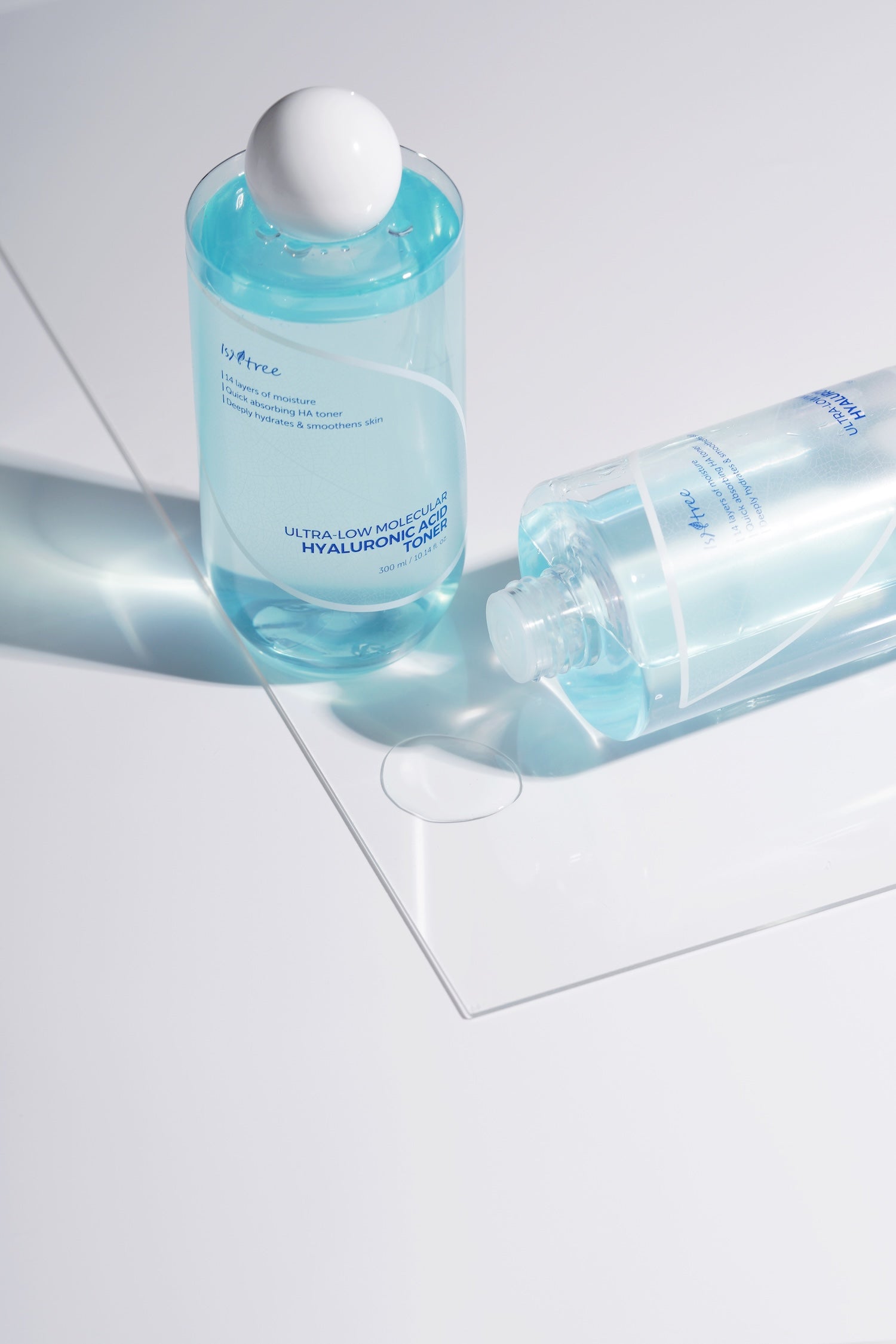 Isntree Ultra Low Molecular Hyaluronic Acid Toner 300ml Korean toner product image