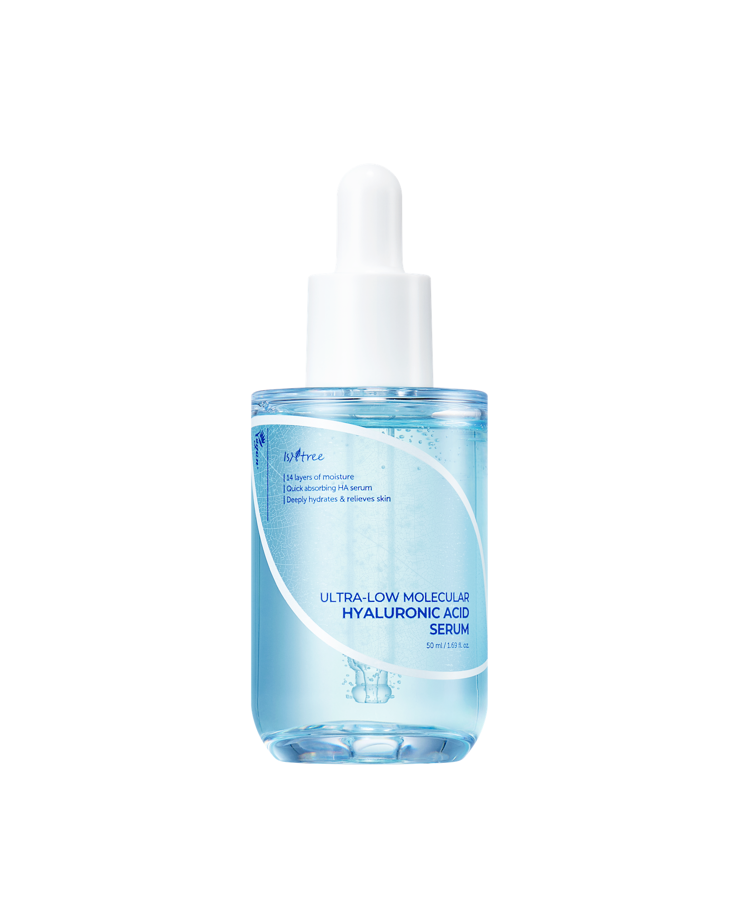 Serum dropper dispensing product onto palm