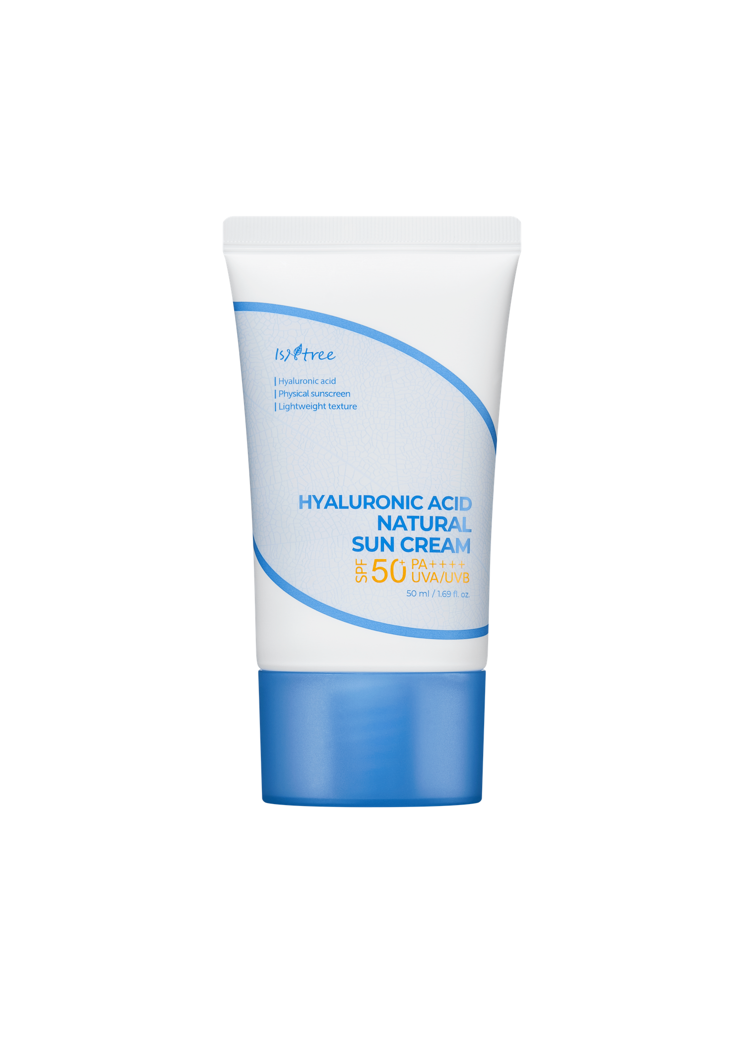 Isntree Hyaluronic Acid Natural Sun Cream 50ml Korean sunscreen product image
