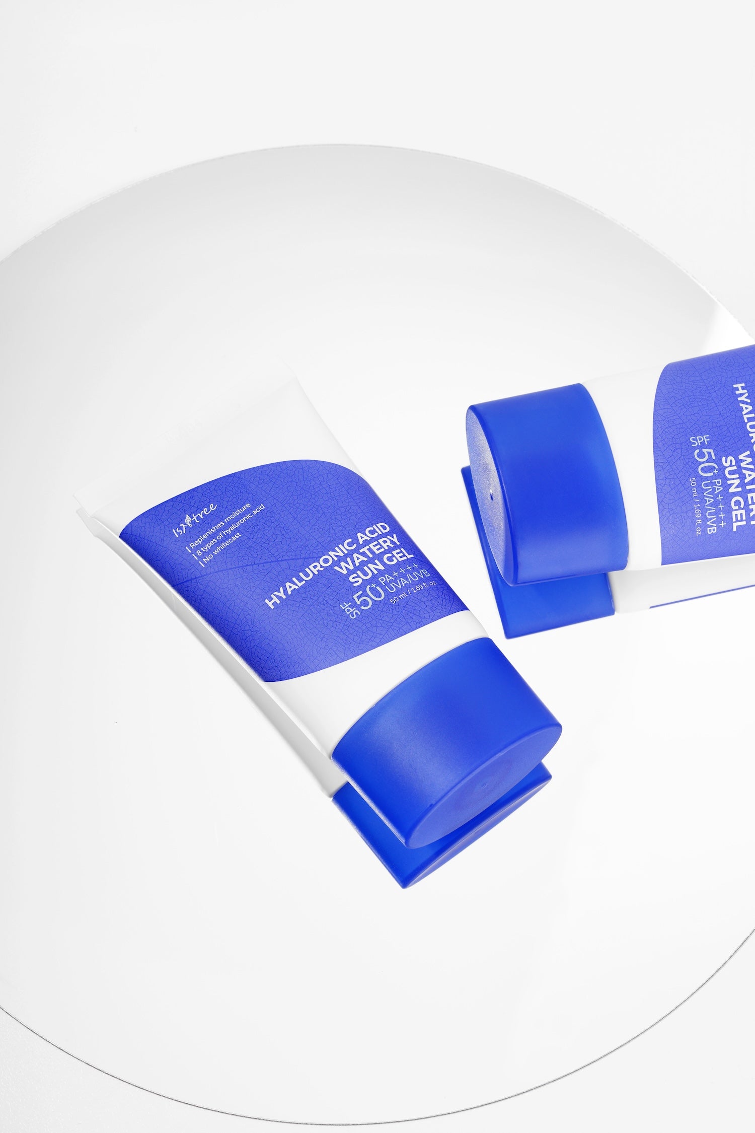 Isntree Hyaluronic Acid Watery Sun Gel 50ml product shot (2)