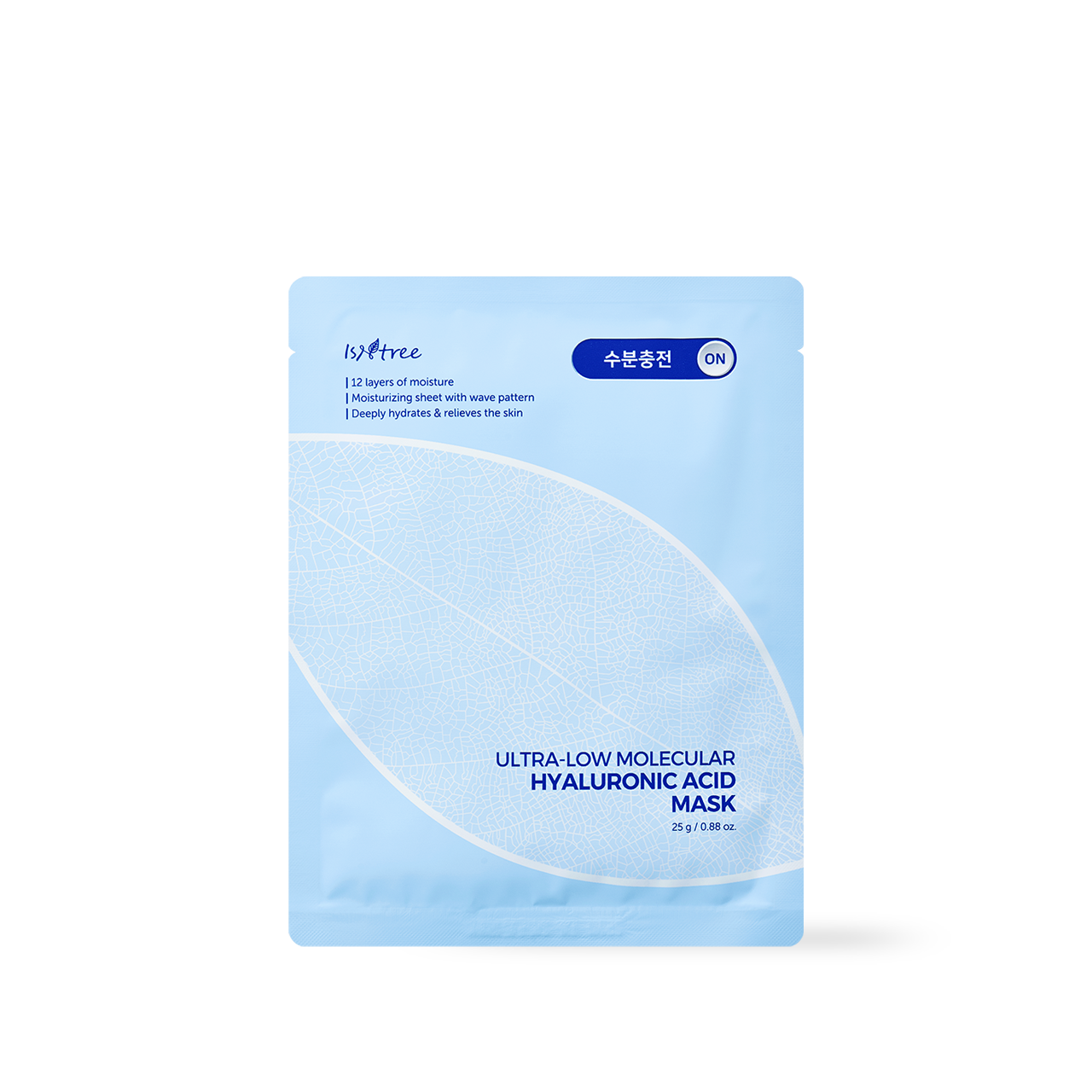 Isntree Ultra Low Molecular Hyaluronic Acid Mask 10ea 25 gx10ea Korean skincare product image