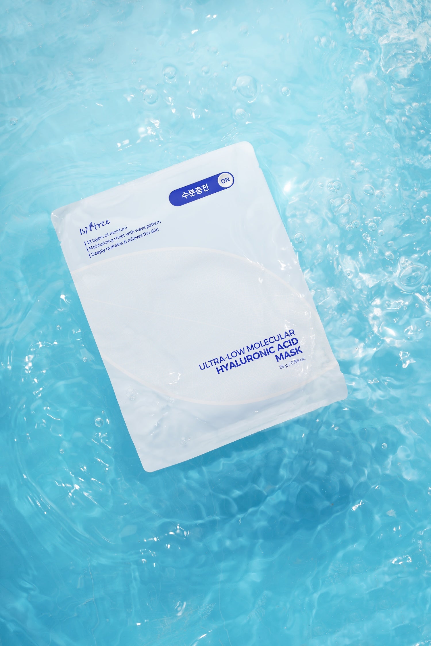 Isntree Ultra Low Molecular Hyaluronic Acid Mask 10ea Korean skincare product image