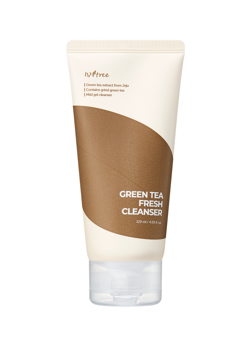 Cleanser being dispensed from tube onto palm
