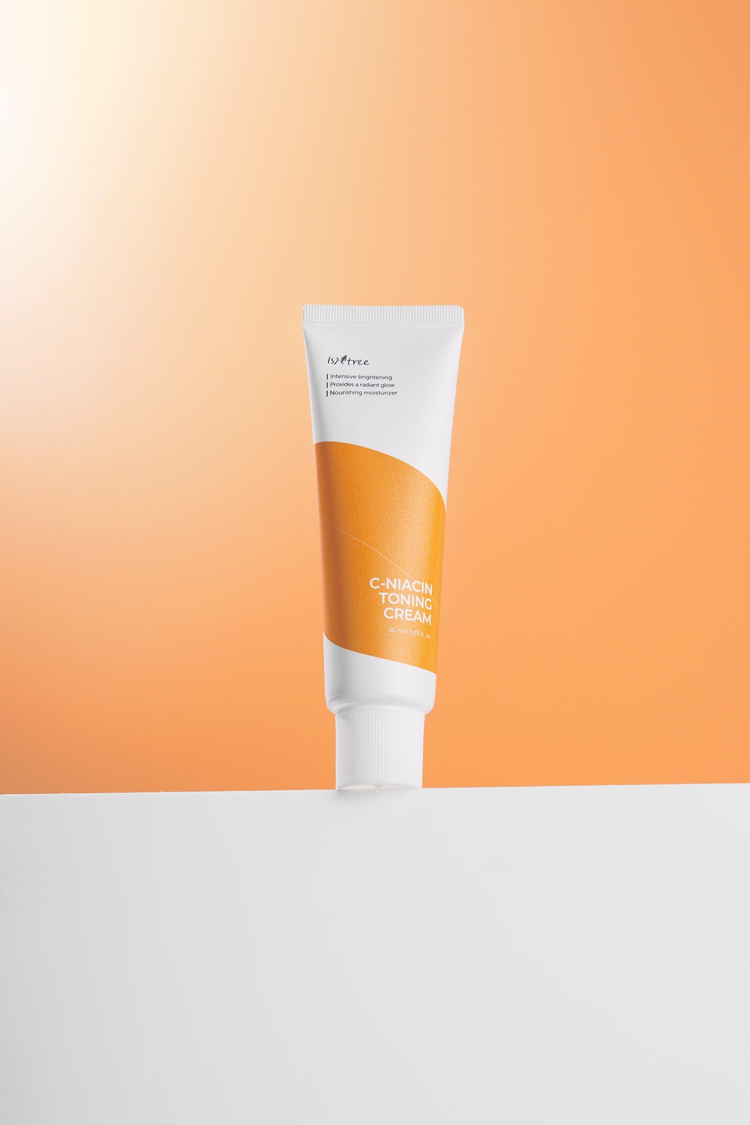 side profile of the packaging