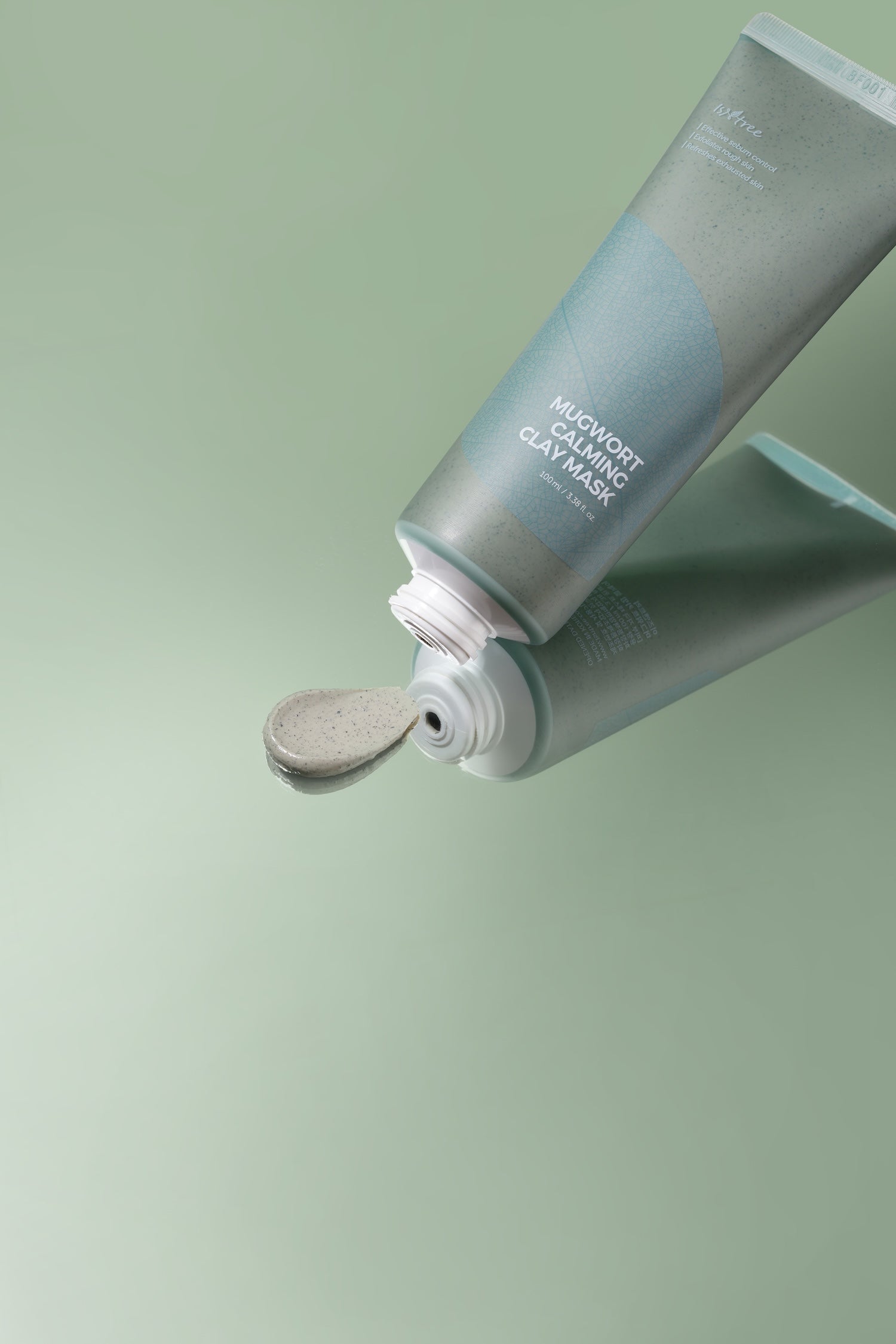 Isntree Mugwort Calming Clay Mask 100ml Korean skincare product image