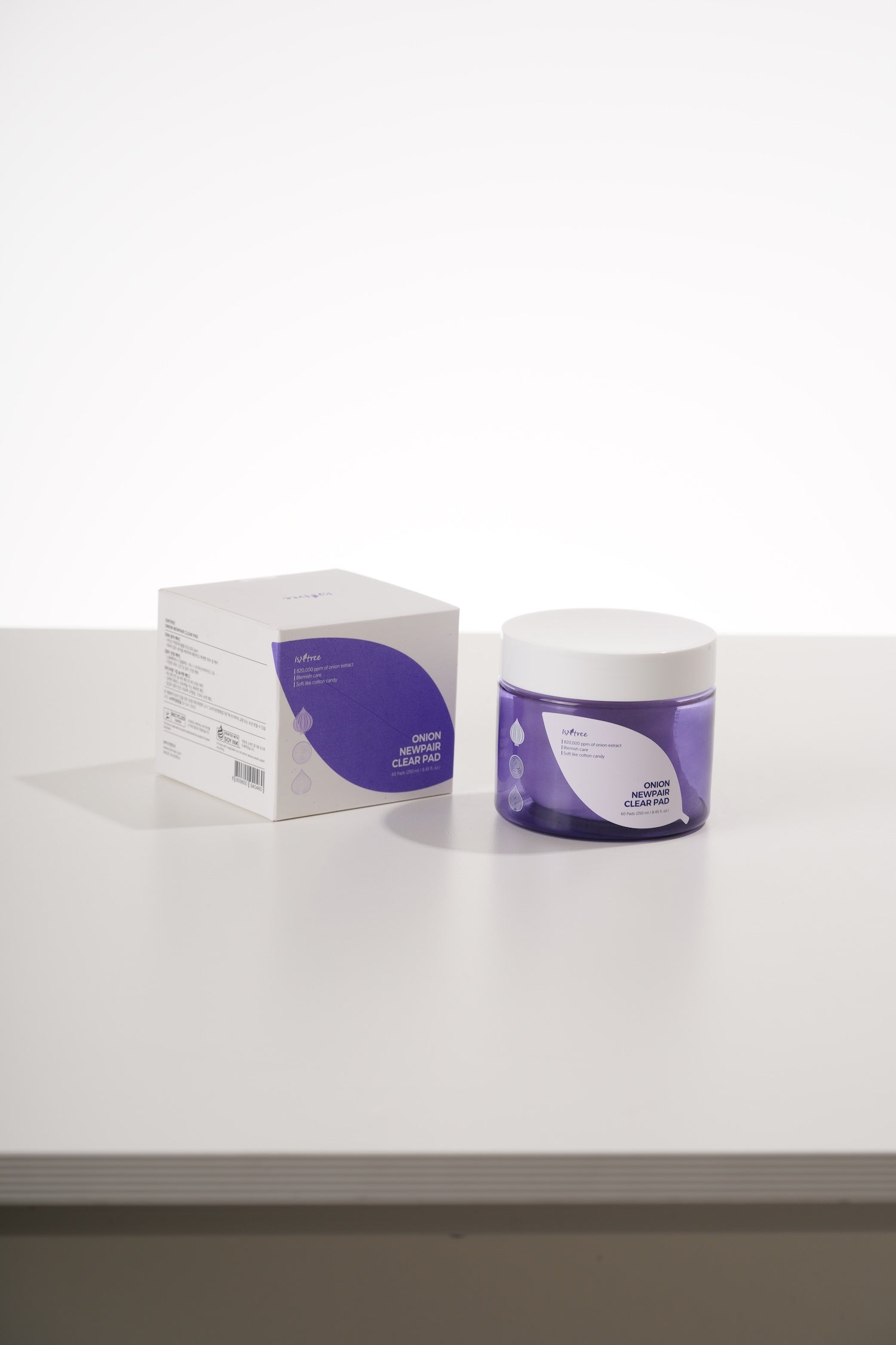 Isntree Onion Newpair Clear Pad 250ml x 60ea Korean toner product image