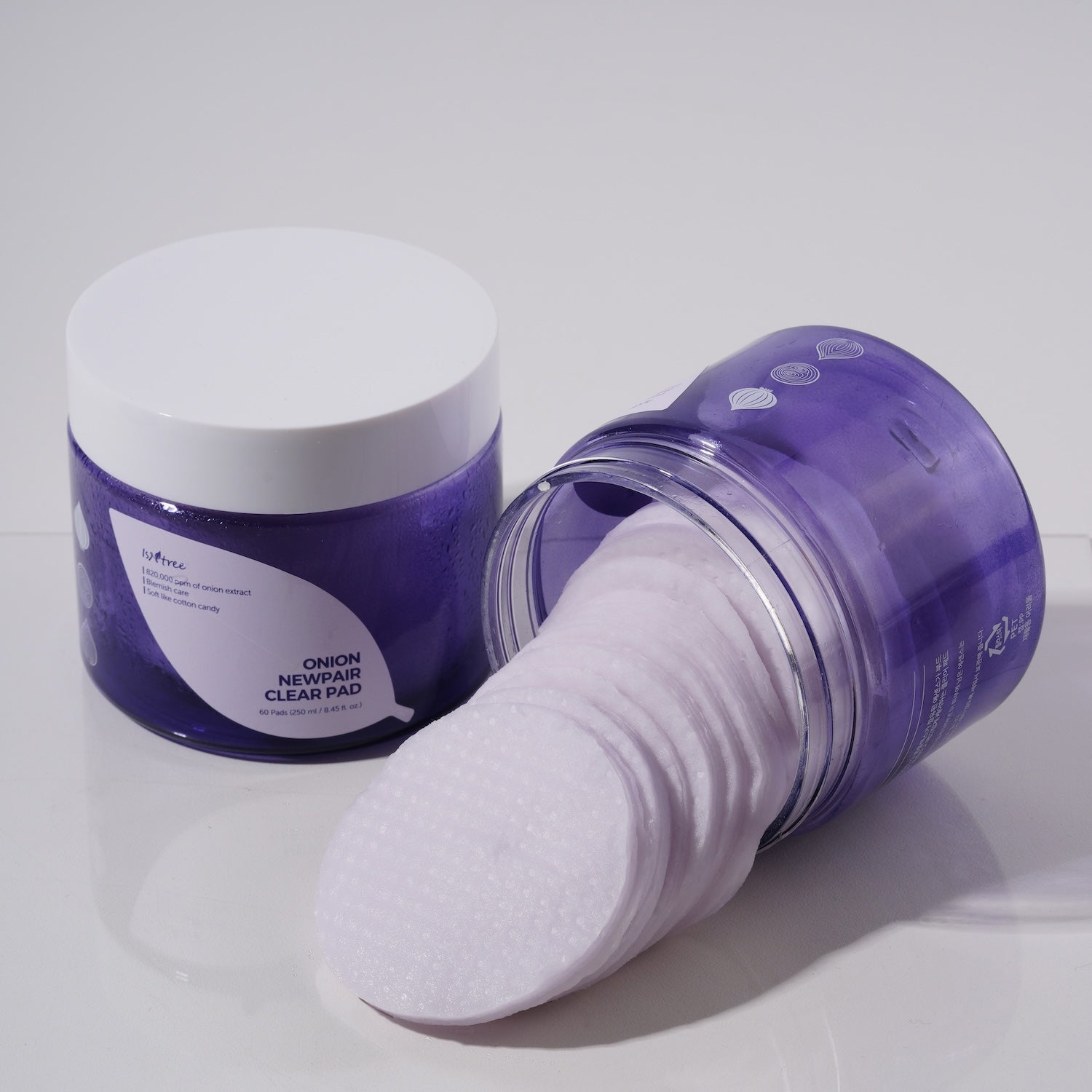 Isntree Onion Newpair Clear Pad 250ml x 60ea Korean toner product image