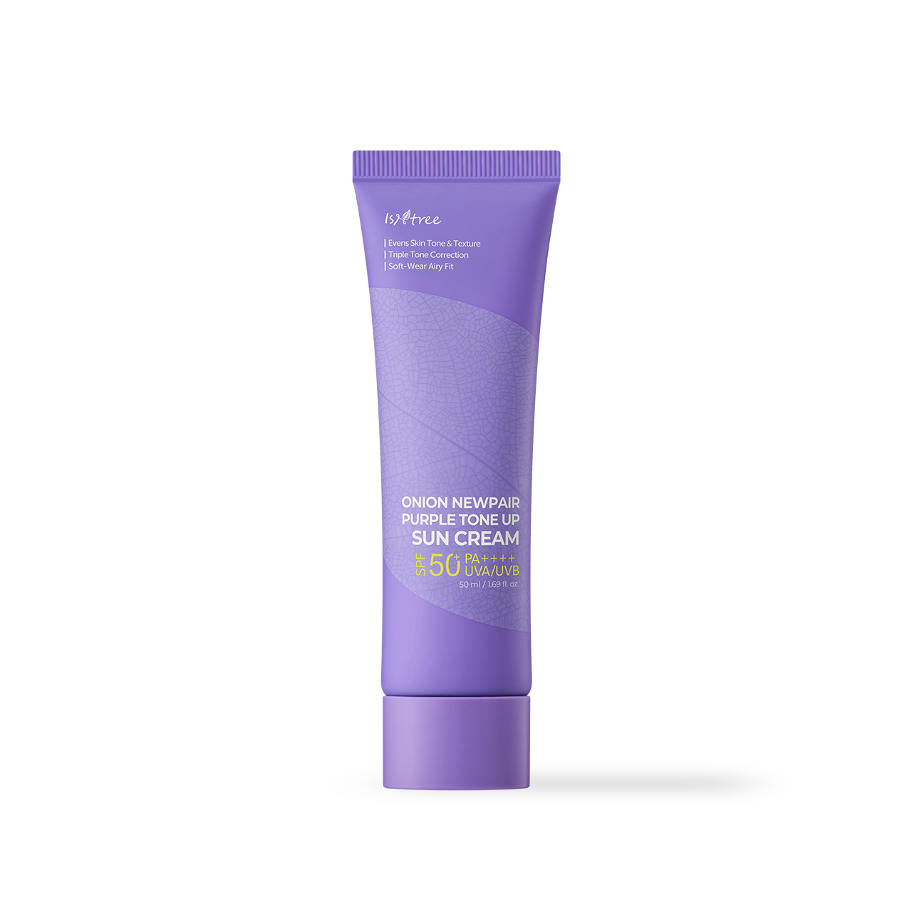 Isntree Onion Newpair Purple Tone Up Sun Cream 50ml Korean sunscreen product image