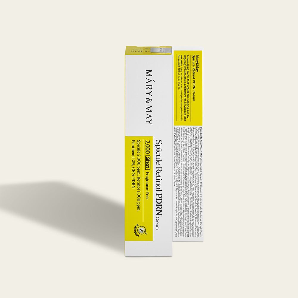 Mary&May Spicule Retinol PDRN Cream 15g Korean serum product image