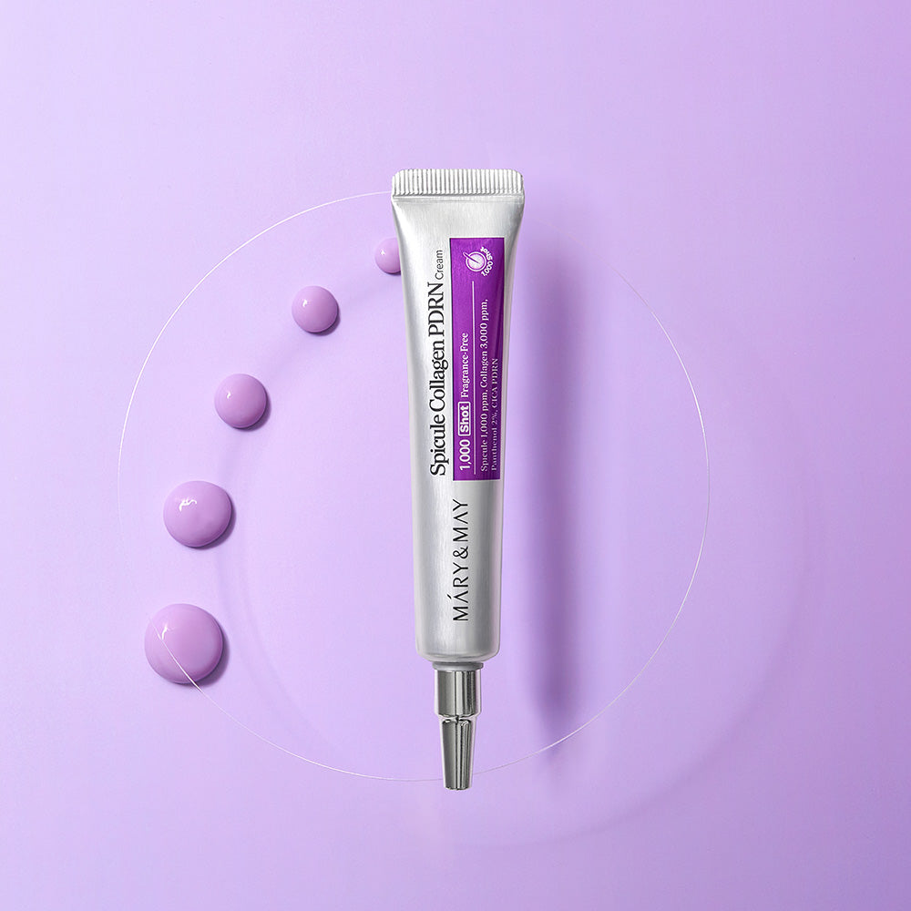 Mary&May Spicule Collagen PDRN Cream 15g Korean skincare product image