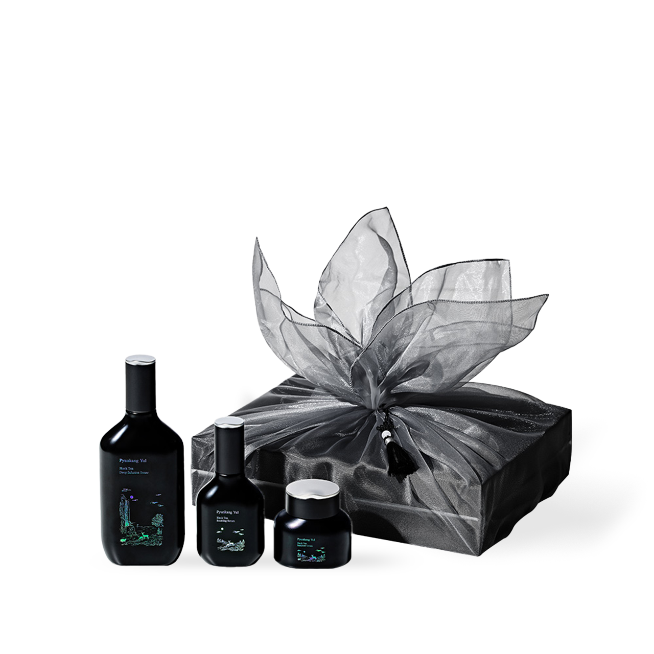 Pyunkang Yul Black Tea Line Gift Set 130ml+45ml+60ml 130ml + 45ml + 60ml Korean skincare product image