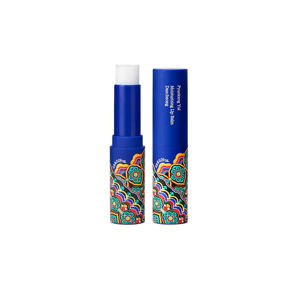 Pyunkang Yul Moisturizing Lip Balm Dancheong 2.8g open stick texture close up