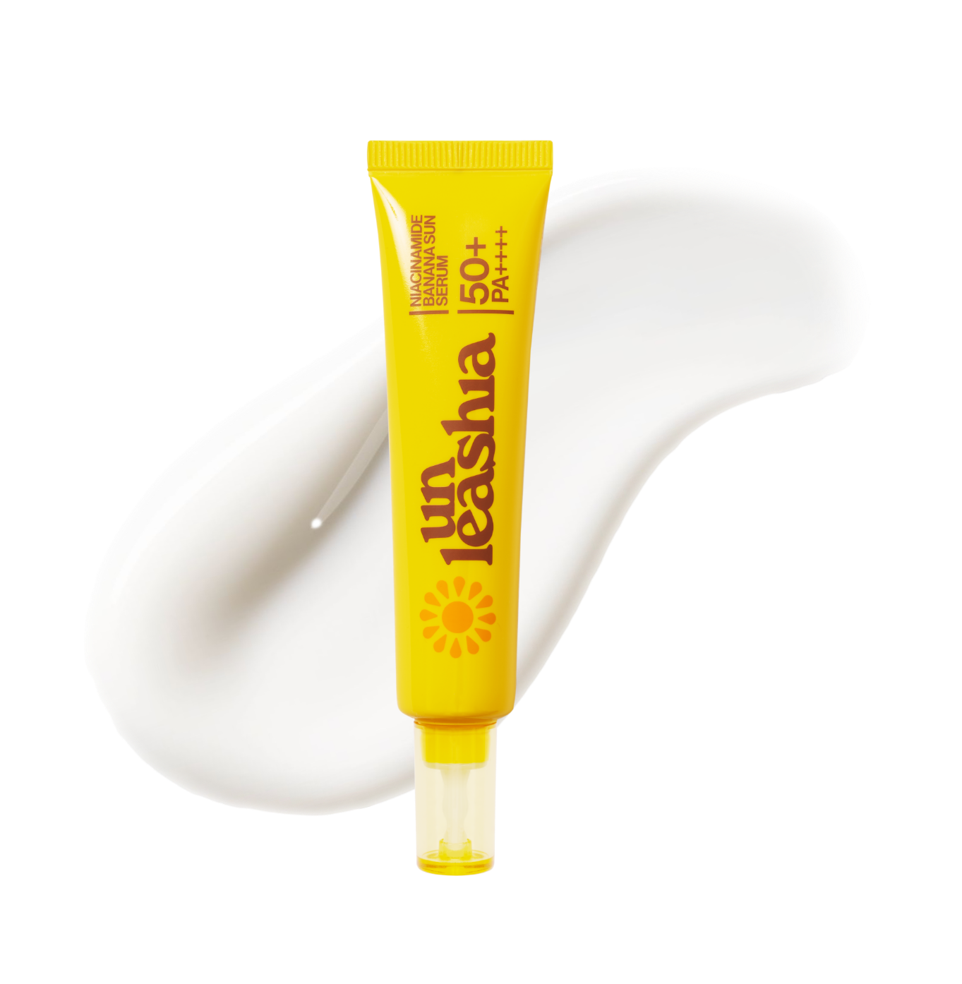 UNLEASHIA Niacinamide Banana Sun Serum 40ml Korean sunscreen product image