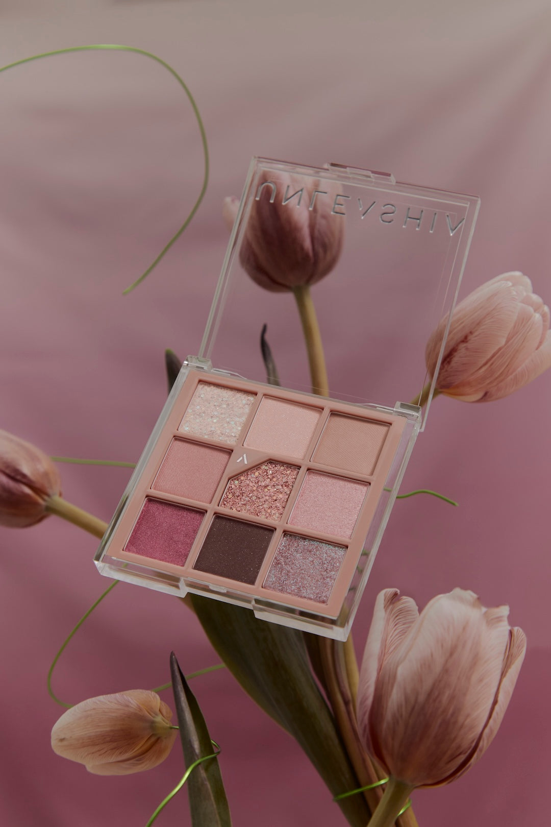 UNLEASHIA Glitterpedia Eye Palette No.5 All of Dusty Rose 7.6g