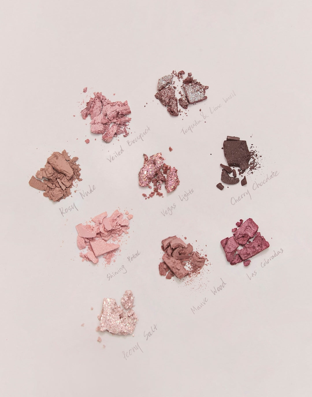 UNLEASHIA Glitterpedia Eye Palette No.5 All of Dusty Rose 7.6g