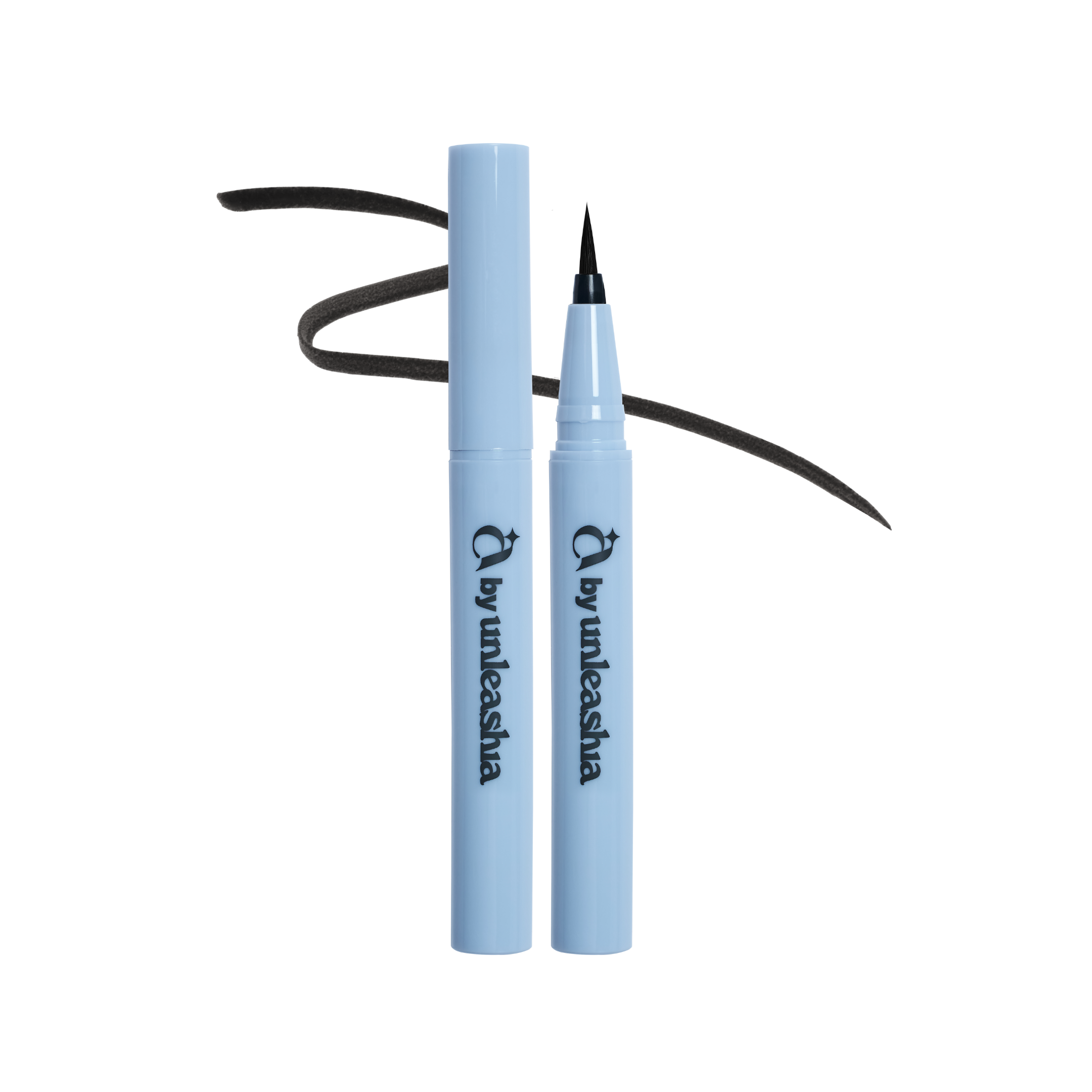 Unleashia Non Stop Eyeliner brush tip close-up