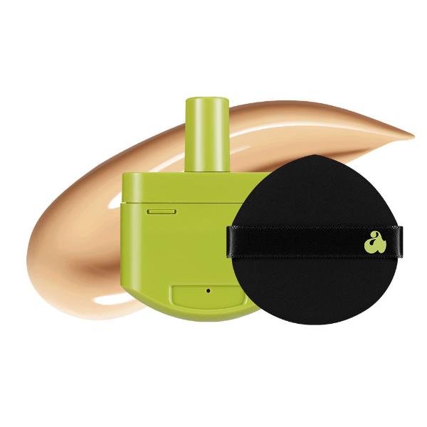 UNLEASHIA Satin Wear Healthy-Green Cushion Re-Feel 15g - 21 Colors - 21W Creamer