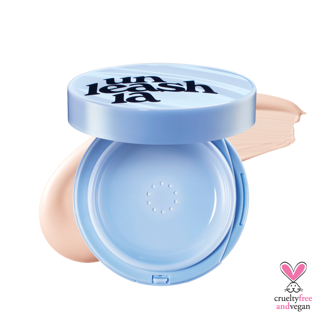 UNLEASHIA Babe Skin Baby Blue Cushion 15g 6 Colors 17C Seraphic K-beauty makeup product image