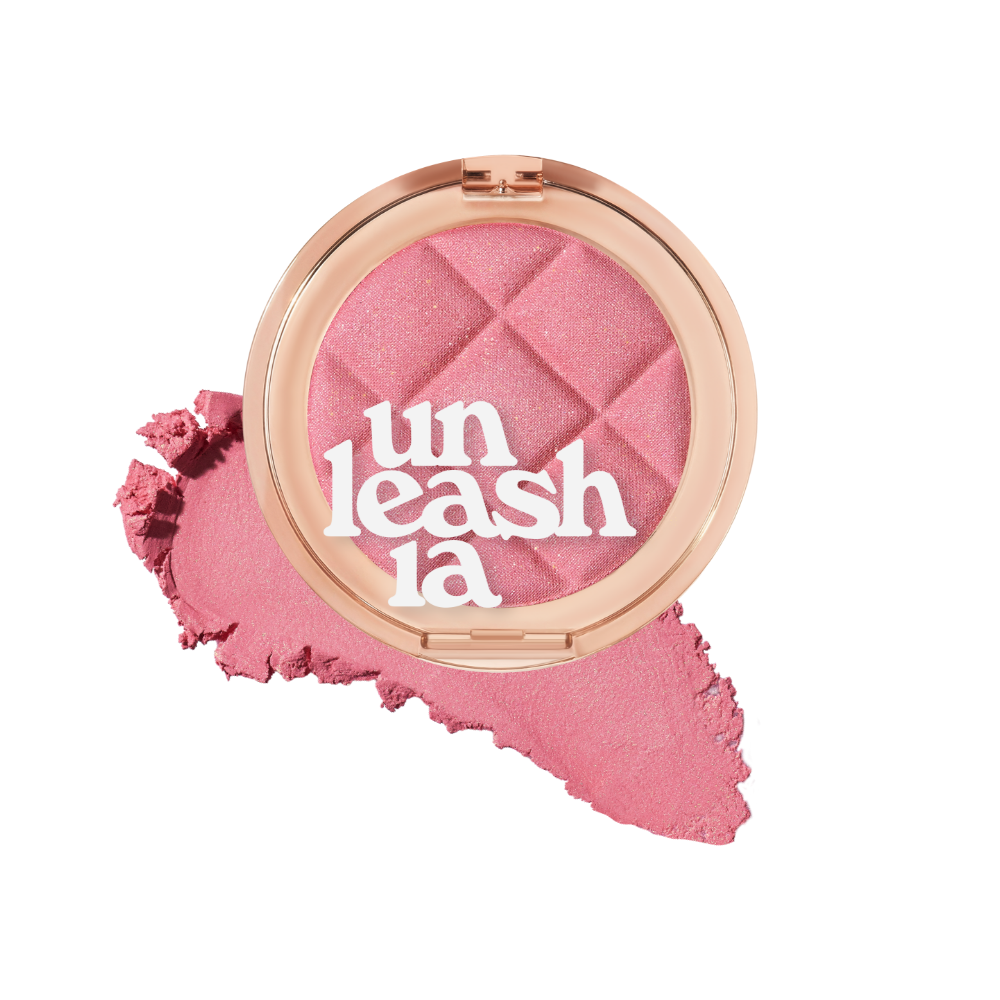 UNLEASHIA Dough Dough Waffle Blush No.1 Peachy Batter K-beauty makeup product image