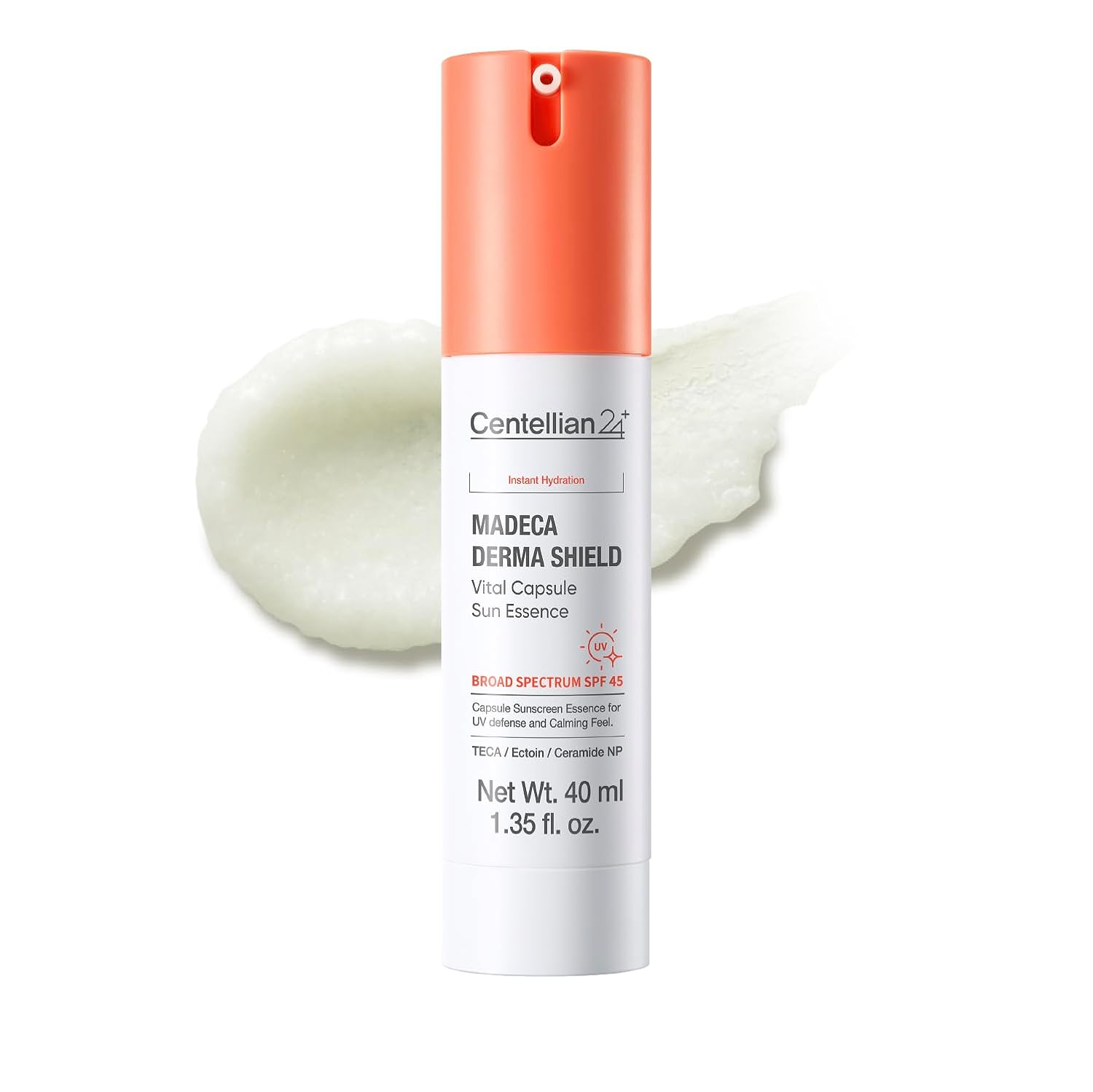 Centellian24 Madeca Derma Shield Vital Capsule Sun Essence (Otc) 40ml Korean sunscreen product image