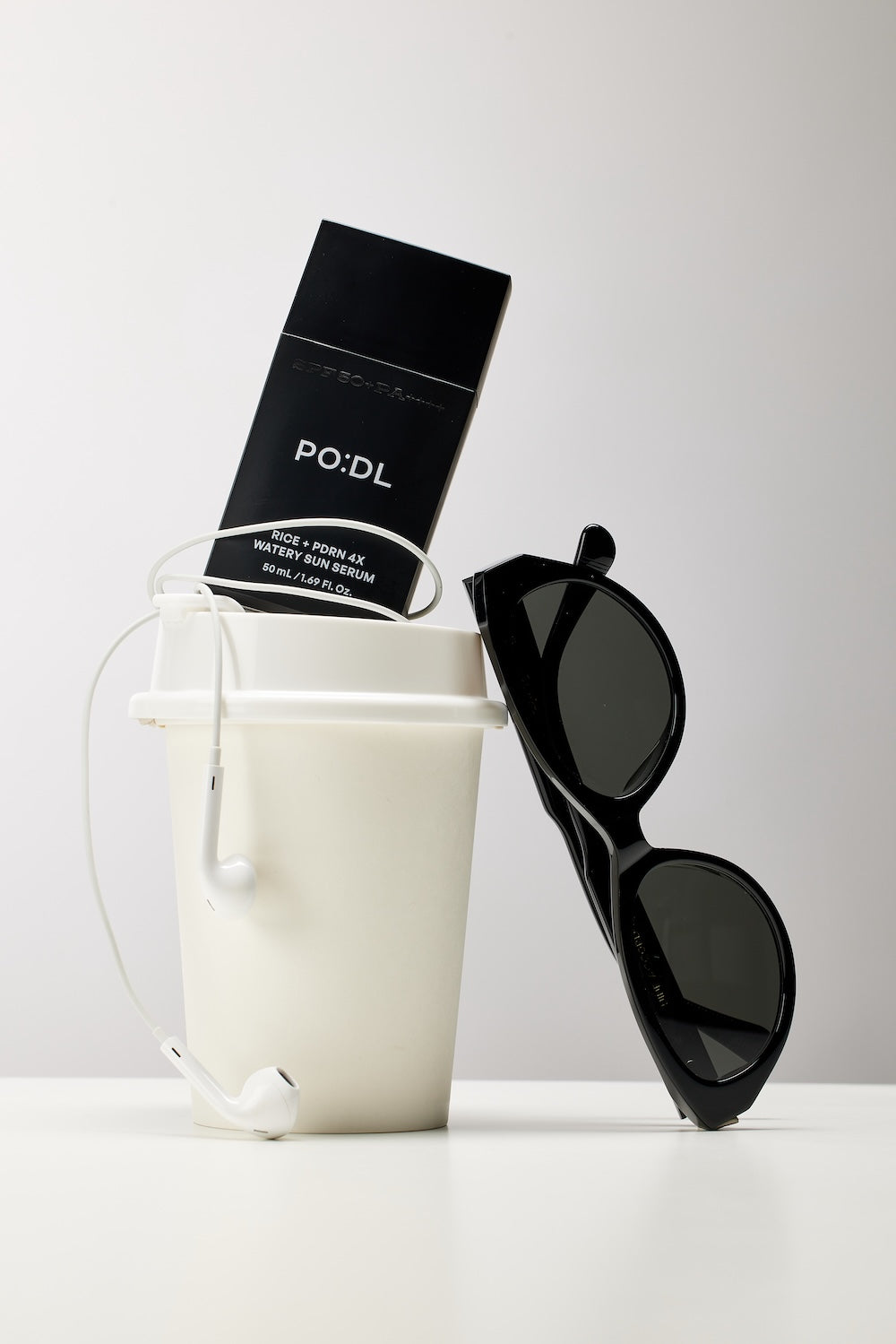 PO:DL Rice PDRN 4X Watery Sun Serum 50ml ( + Special Gift)