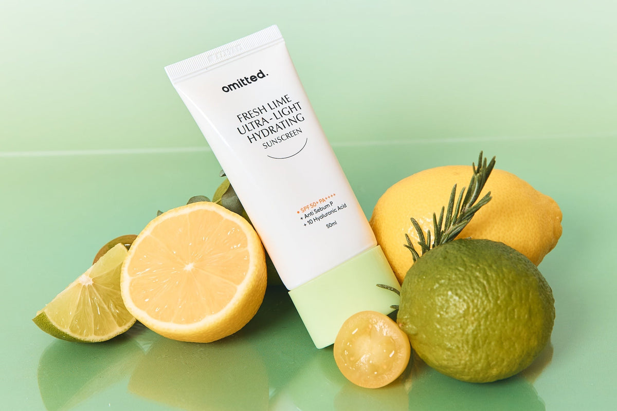 Omitted Fresh Lime Ultra-Light Hydrating Sunscreen 50ml
