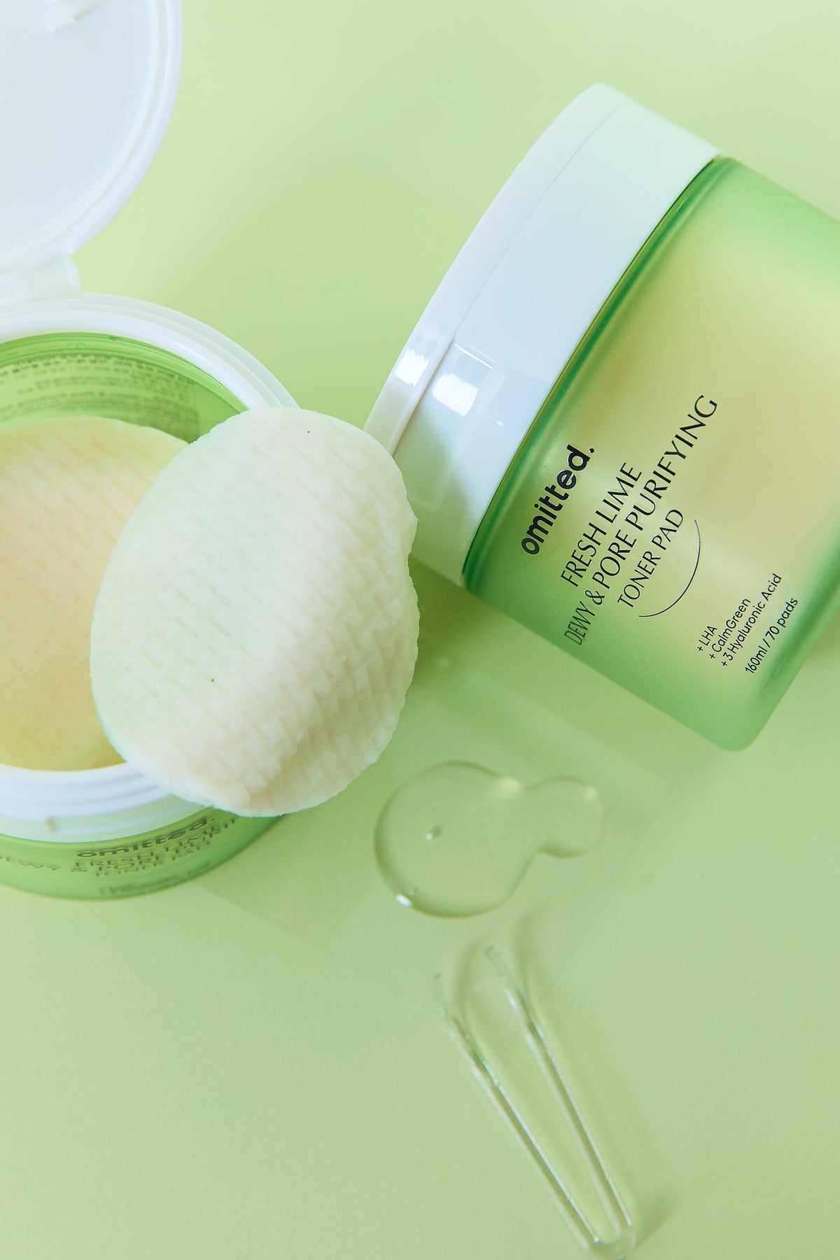 Omitted Fresh Lime Dewy & Pore Purifying Toner Pad 70ea(160ml)