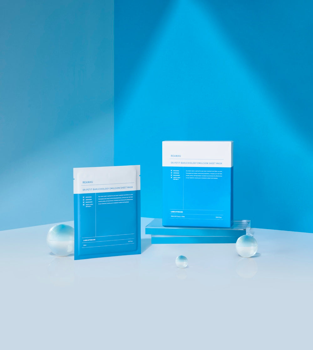 Dr.Pepti Reanhu Bakuchiol Emulsion Sheet Mask 30ml - 3 Size