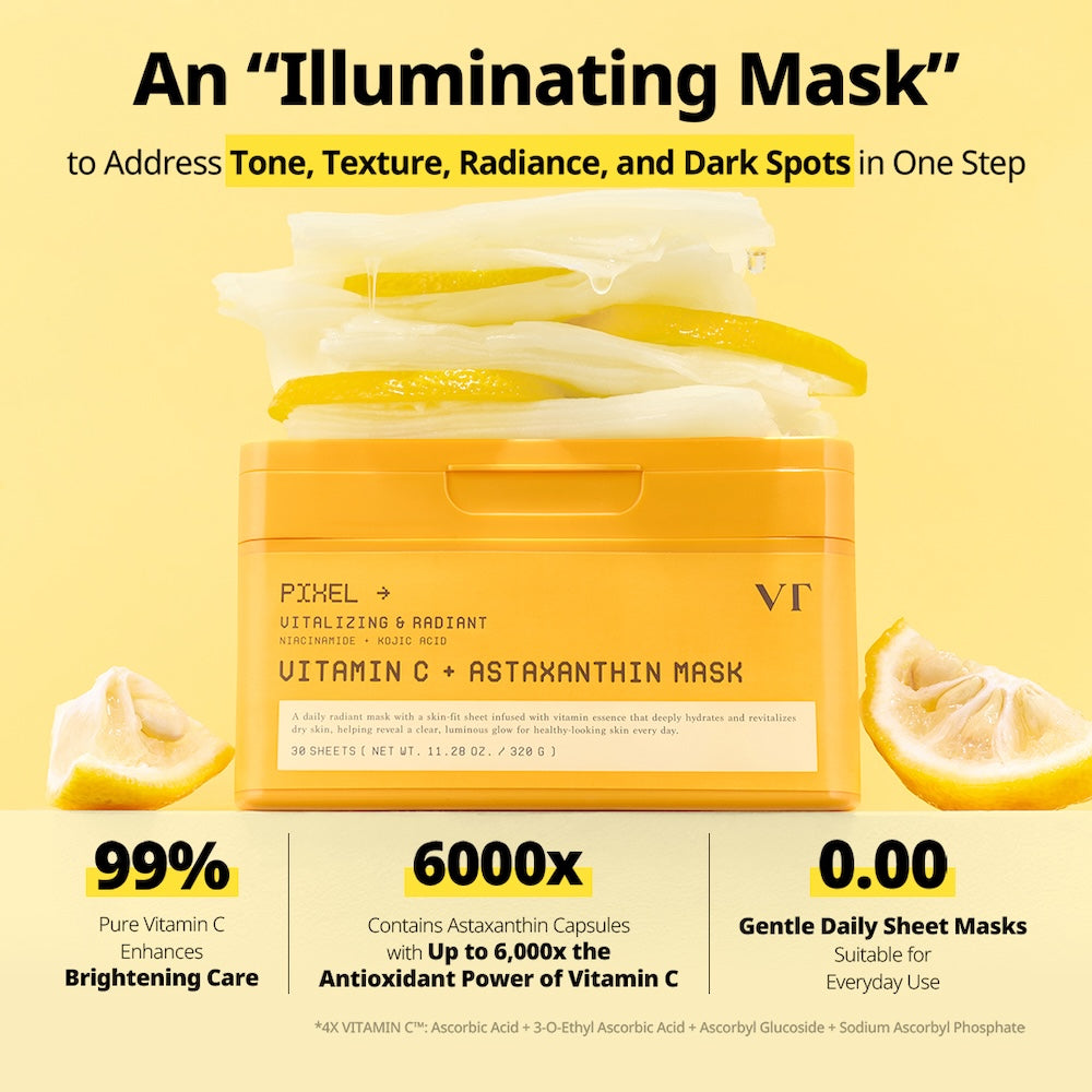 VT Cosmetics Vitamin C Astaxanthin Mask 320g x 30ea