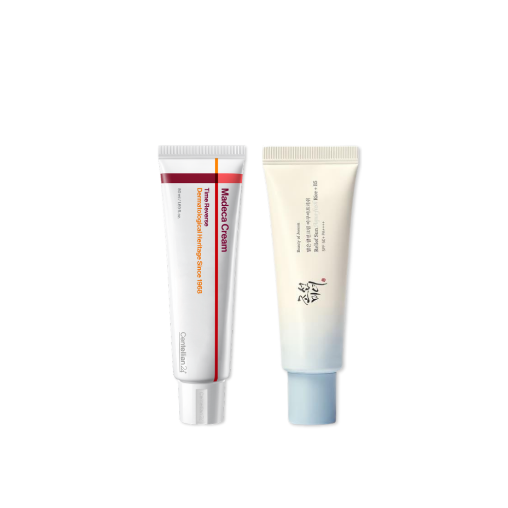 Beauty of Joseon Aqua Fresh Sunscreen and Madeca Cream Duo