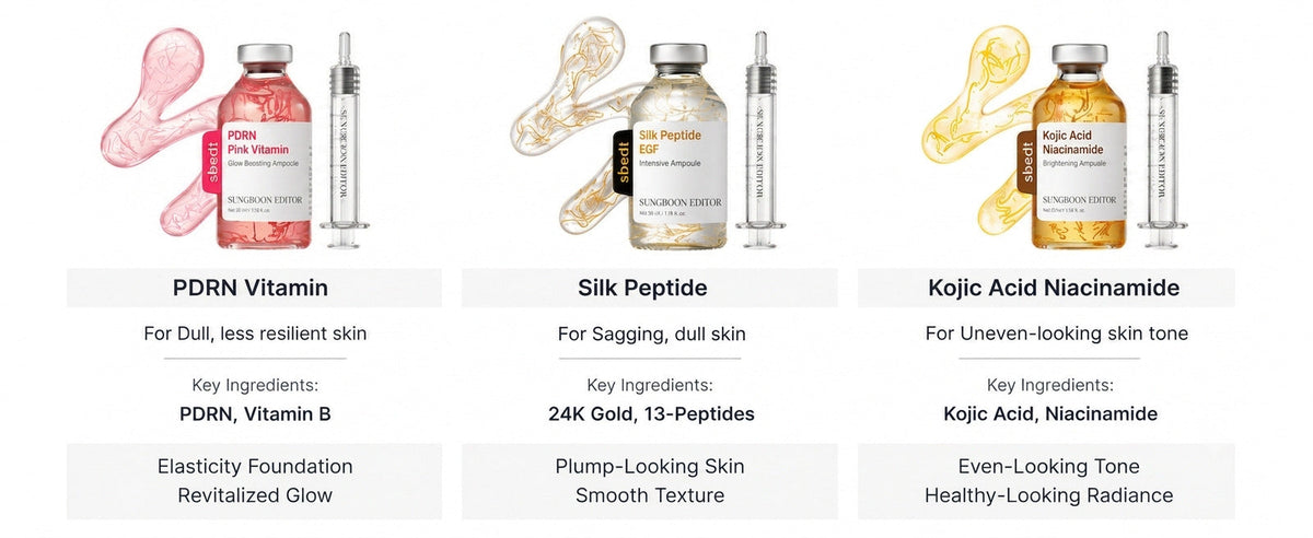SUNGBOON EDITOR PDRN Pink Vitamin Glow Boosting Ampoule 35ml
