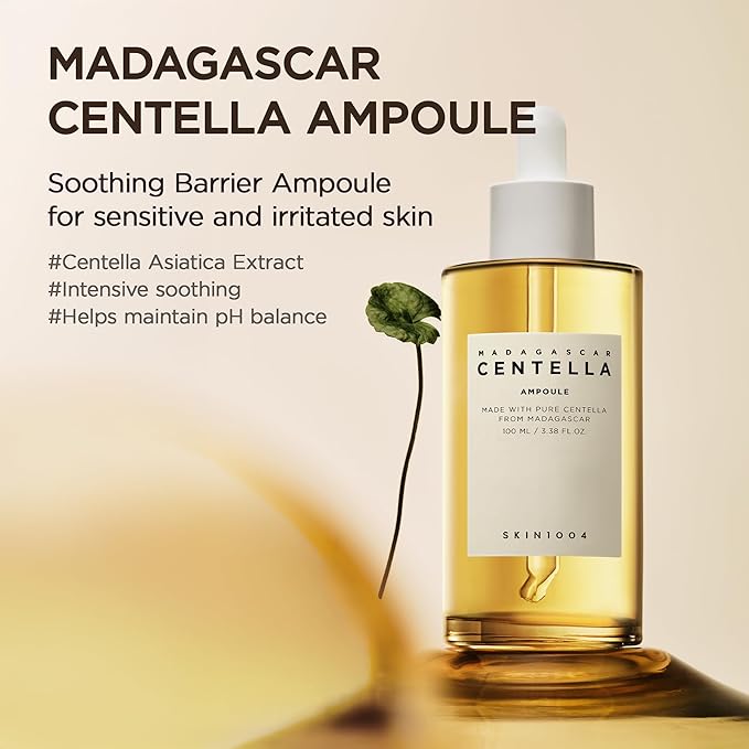 SKIN1004 Madagascar Centella Asiatica Ampoule Facial Serum 3.38 fl.oz(100ml)