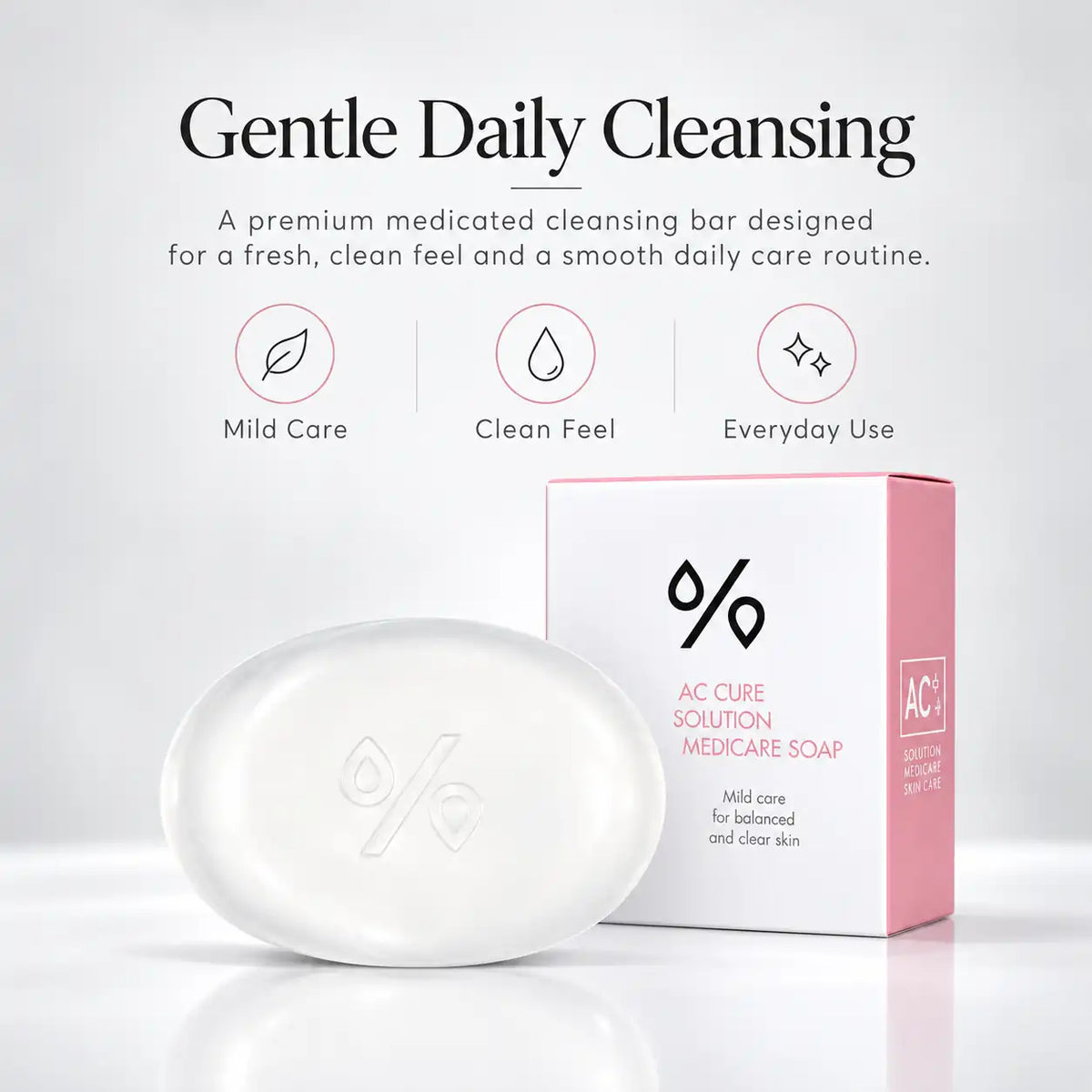 Dr. Ceuracle AC helps care for Solution Medicare Soap 110g