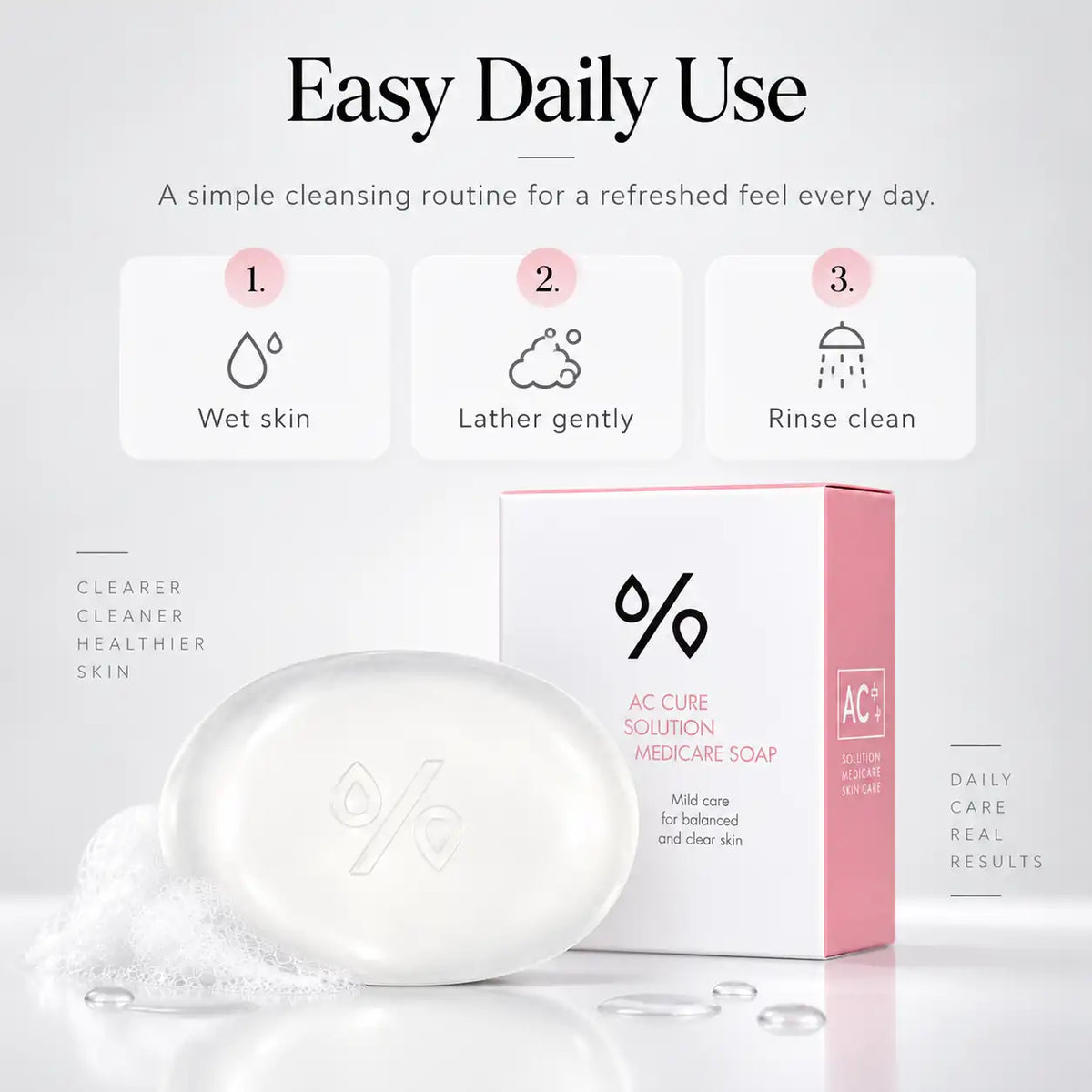 Dr. Ceuracle AC helps care for Solution Medicare Soap 110g