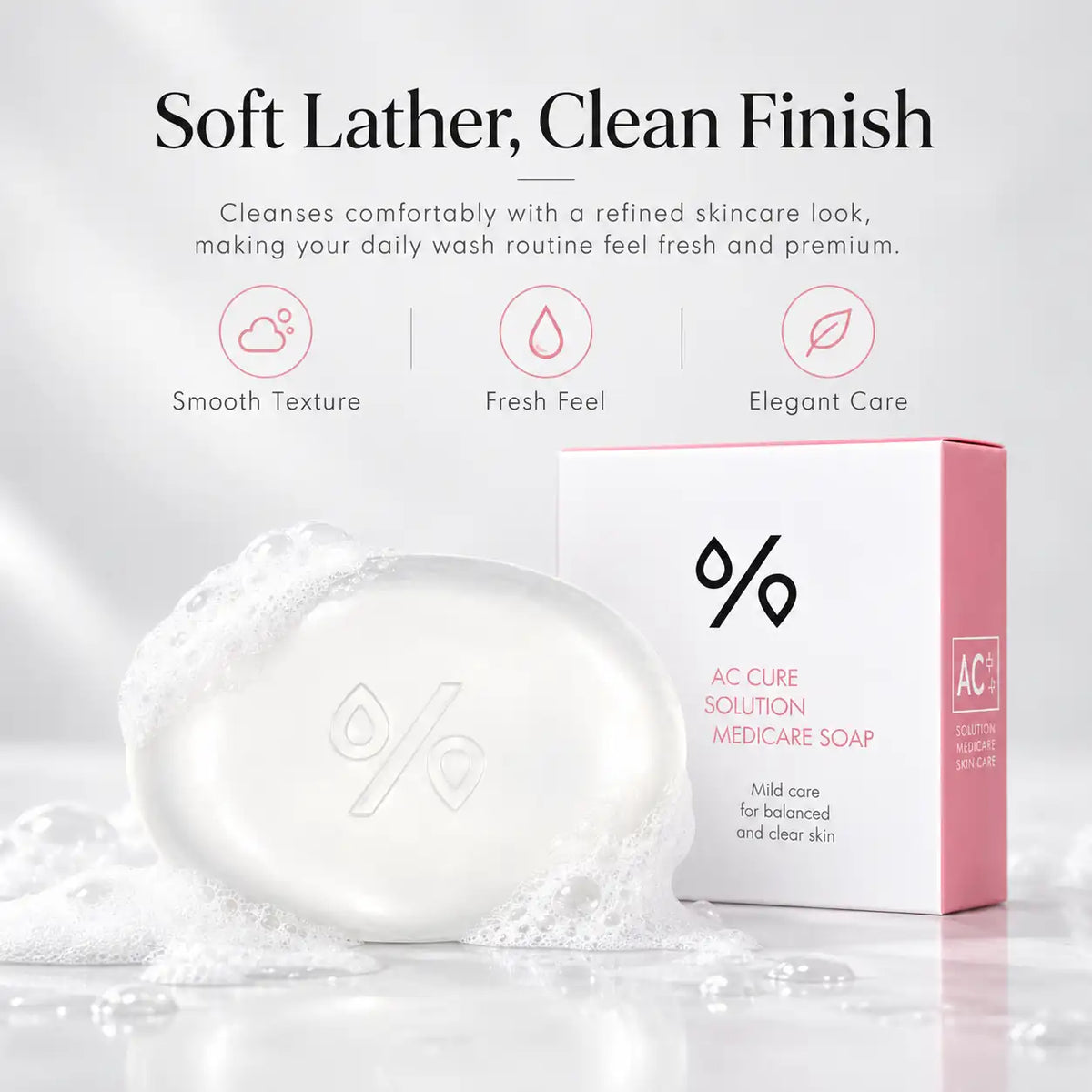 Dr. Ceuracle AC helps care for Solution Medicare Soap 110g