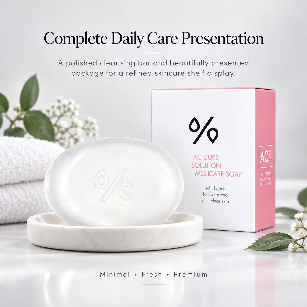 Dr. Ceuracle AC helps care for Solution Medicare Soap 110g