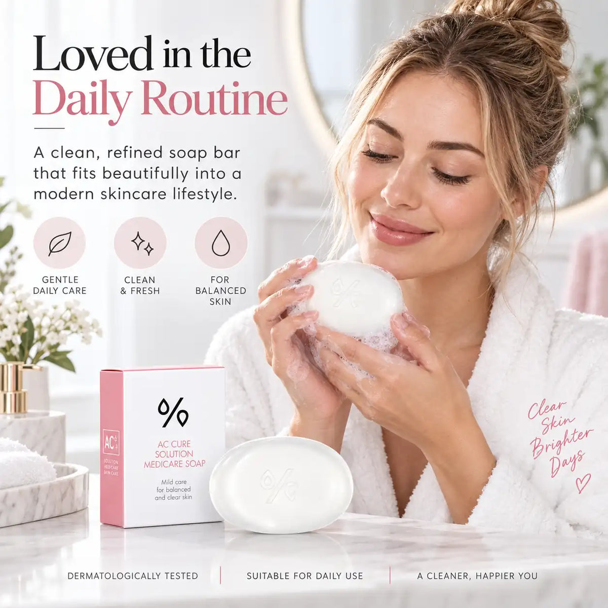 Dr. Ceuracle AC helps care for Solution Medicare Soap 110g