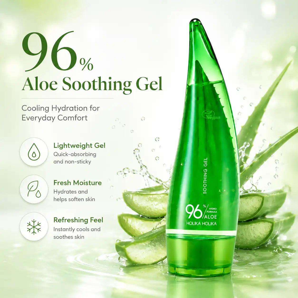Holika Holika Aloe Hydro Formula 96% Soothing Gel