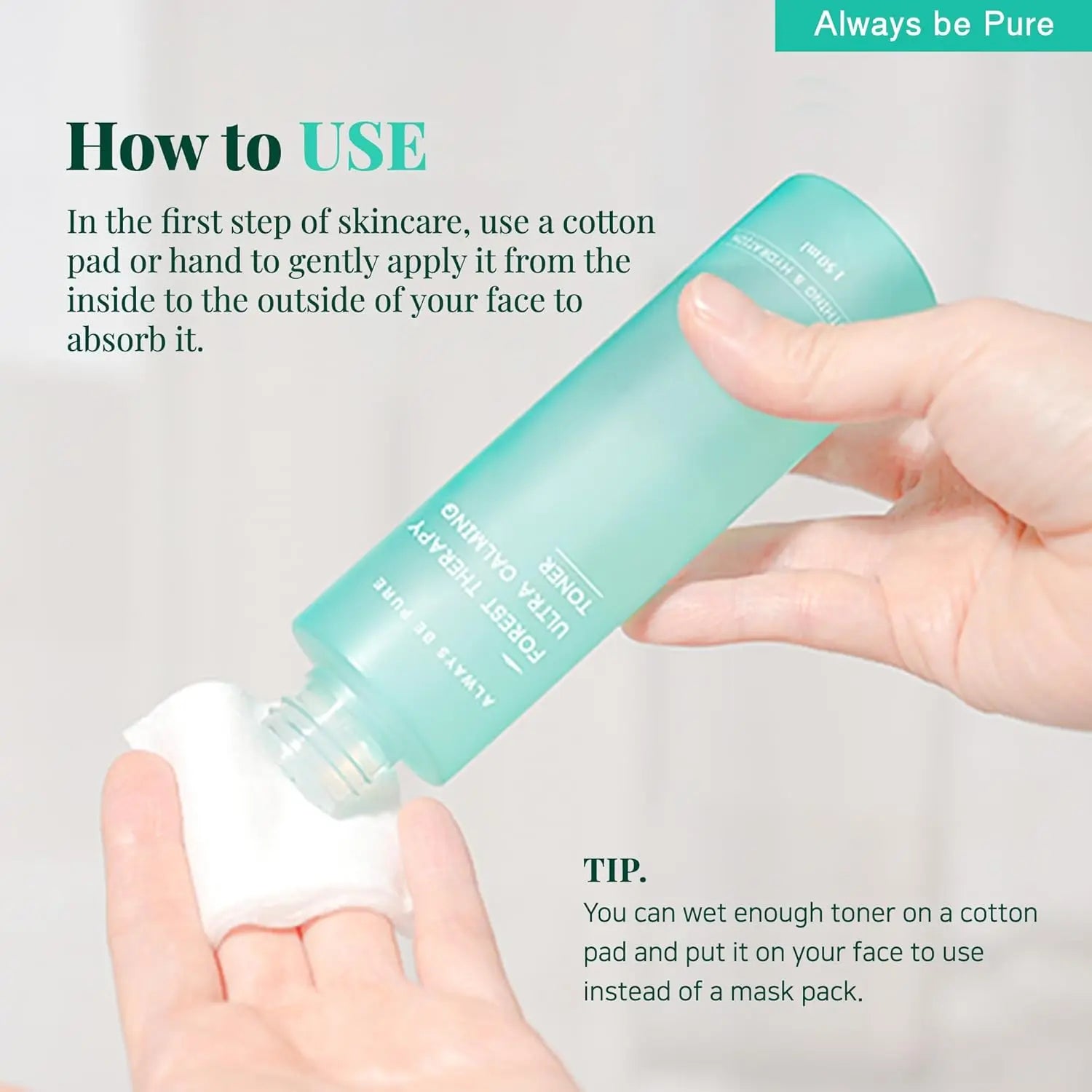 Always Be Pure Forest Therapy Ultra Calming Toner 150ml - Enrapturecosmetics