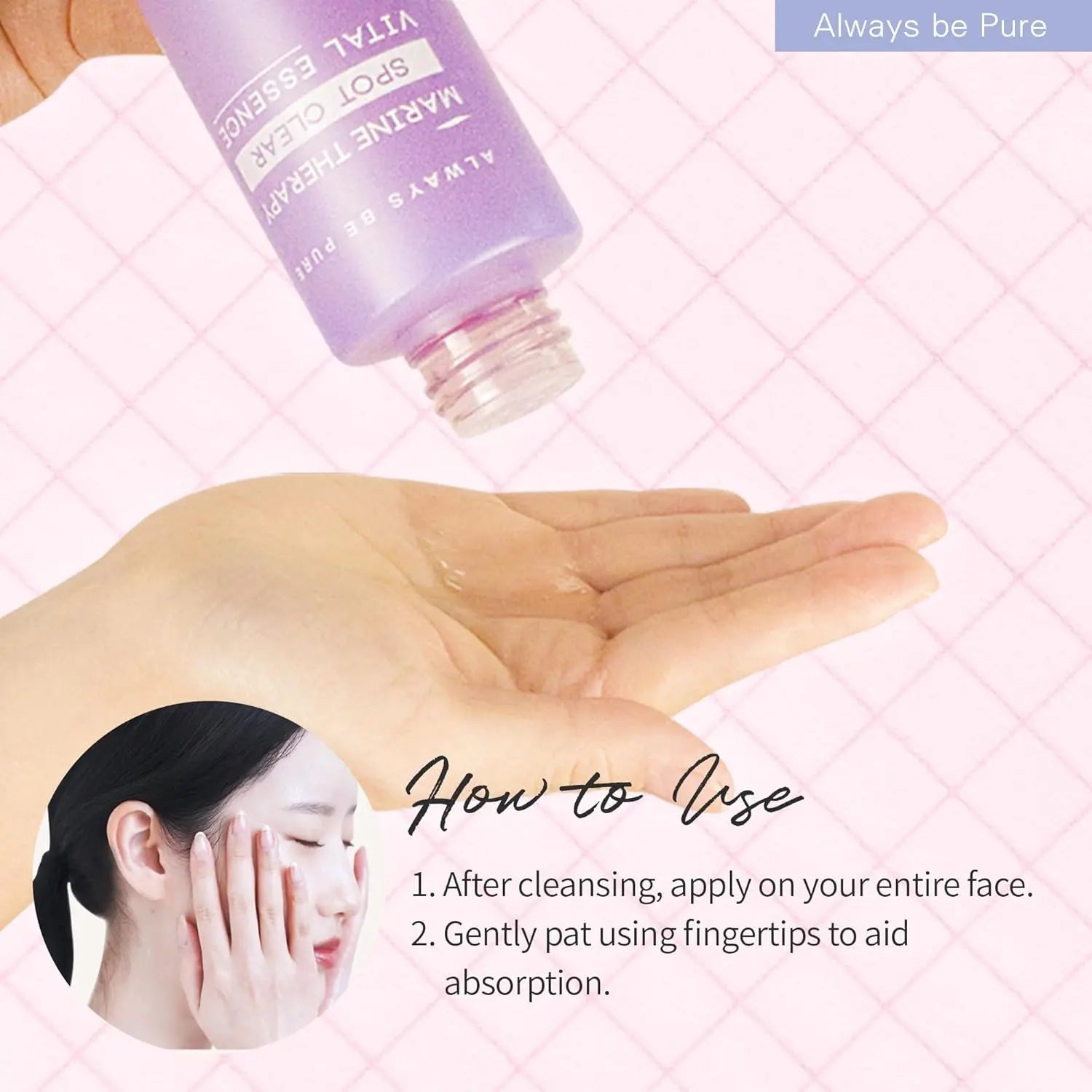 Always Be Pure Marine Therapy Spot Clear Vital Essence - Enrapturecosmetics