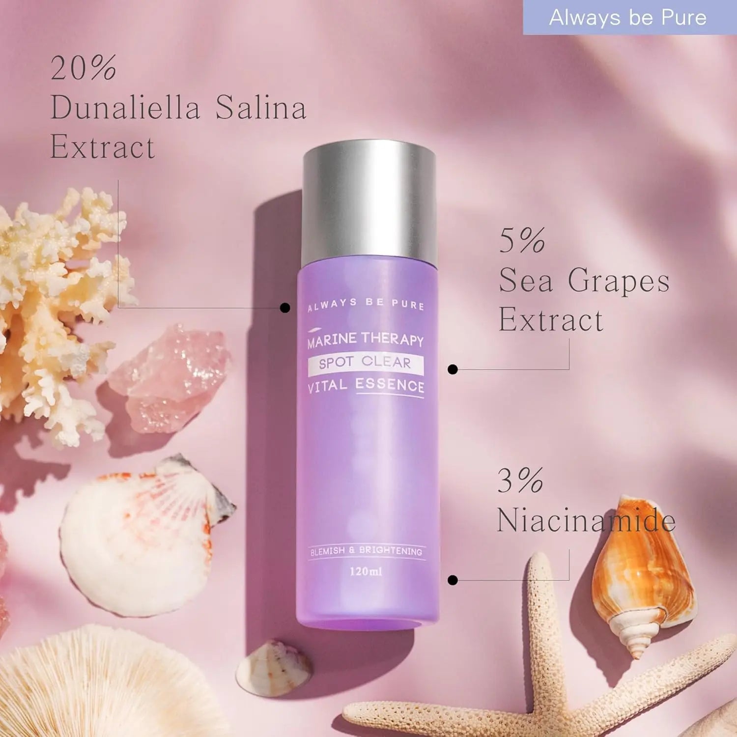 Always Be Pure Marine Therapy Spot Clear Vital Essence - Enrapturecosmetics