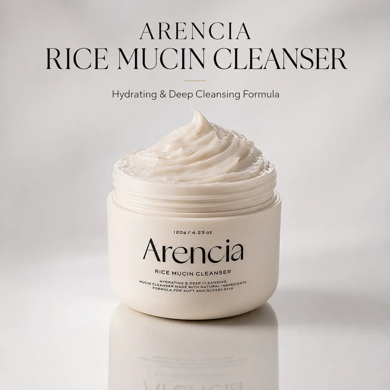 Arencia Rice Mucin Cleanser 120ml