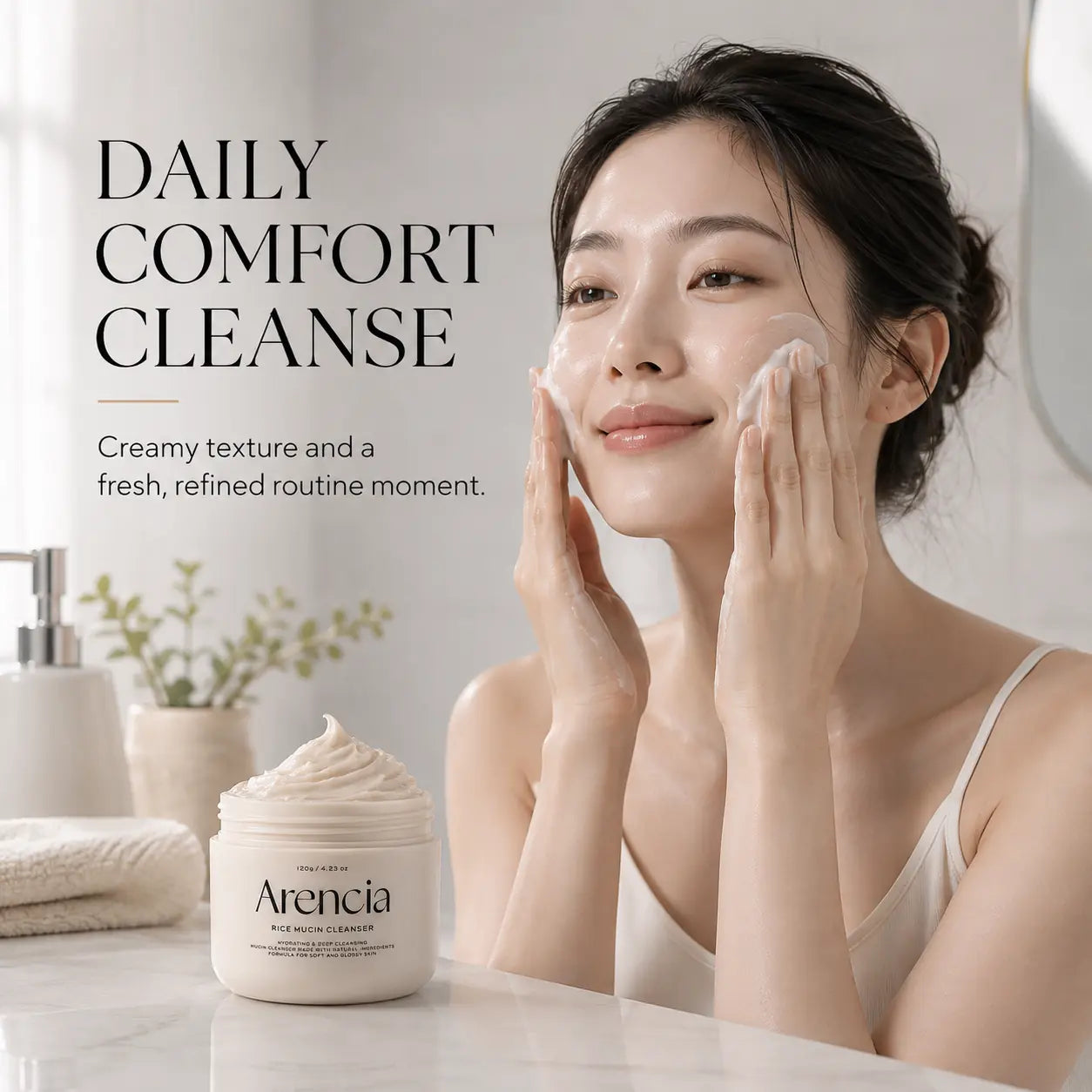 Arencia Rice Mucin Cleanser 120ml