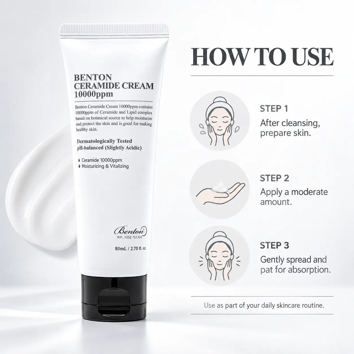 Benton Ceramide Cream 10000ppm 80ml