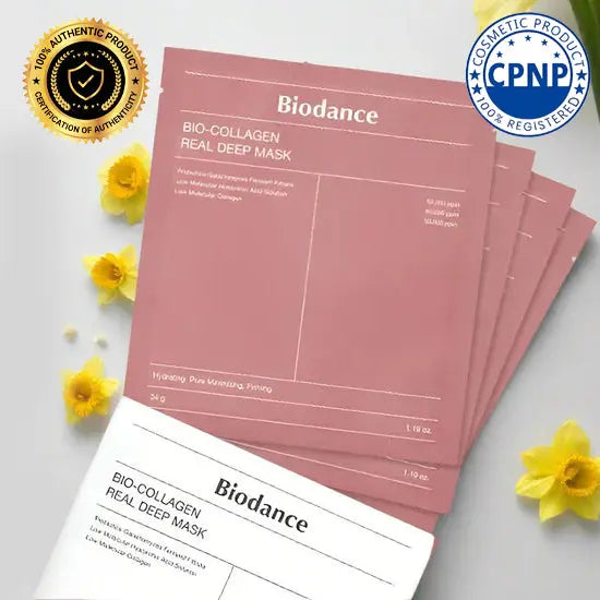 Biodance BIO-COLLAGEN REAL DEEP MASK 136g 4EA - Enrapturecosmetics