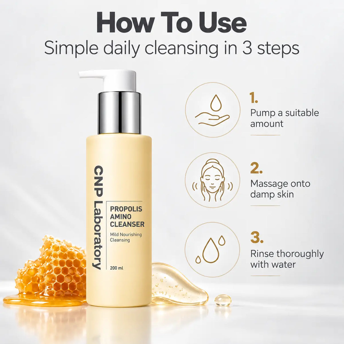 CNP Laboratory Propolis Amino Cleanser 200ml