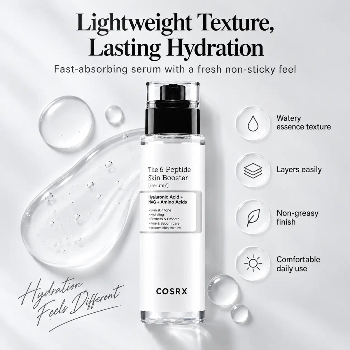COSRX The 6 Peptide Skin Booster Serum 150ml