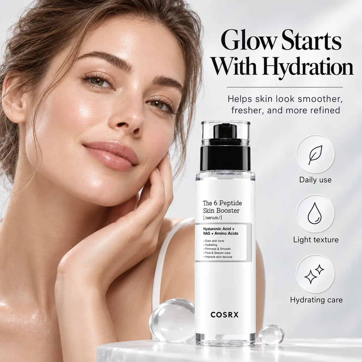 COSRX The 6 Peptide Skin Booster Serum 150ml