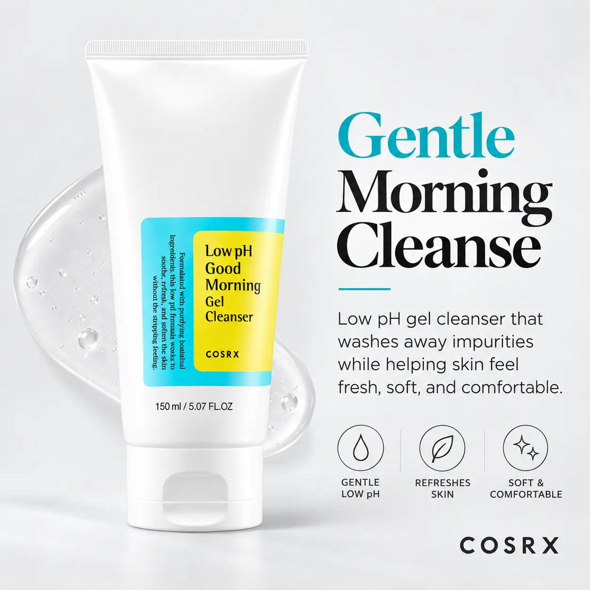 COSRX Low pH Good Morning Gel Cleanser 150ml